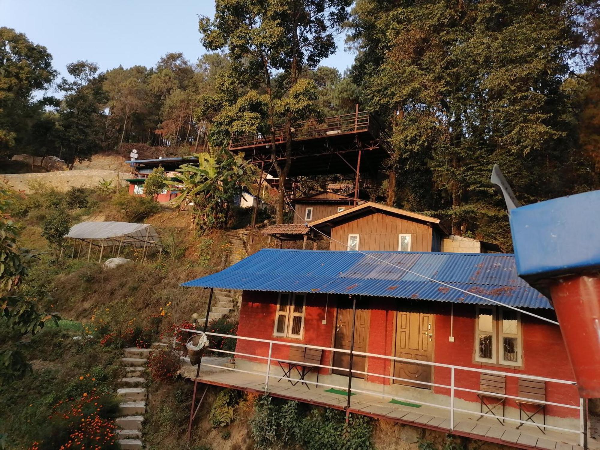 Jungle Crown Organic Homestay Nagarkot Szoba fotó